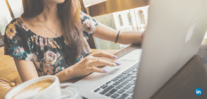 googling a product or service